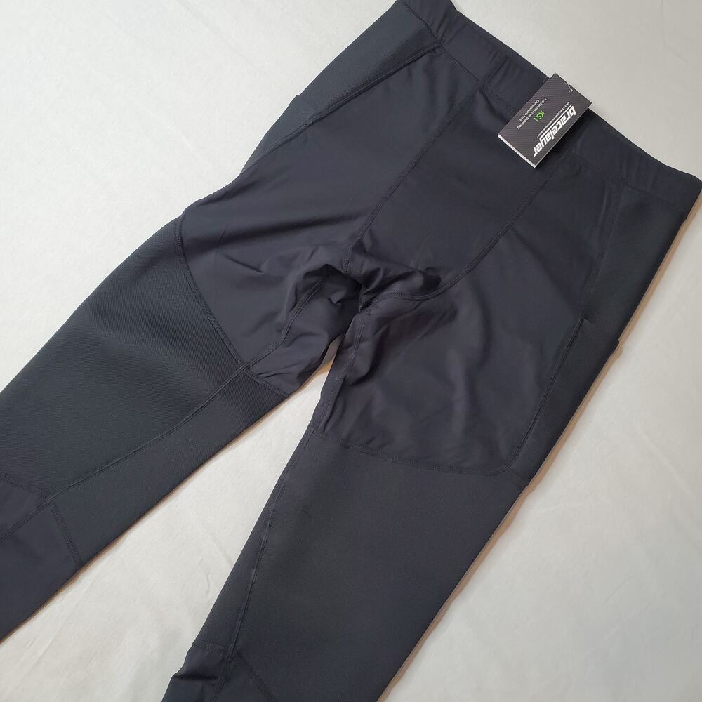 Bracelayer Mens Size XXL NWT KS1 Alpine Knee Stabilizing Compression Pant Black